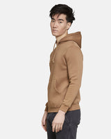 Pretreated Lane Seven LS19001 Unisex Heavyweight Hoodie Sweatshirt - Toasted Coconut - Side