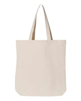 Pretreated OAD OAD106 Gusseted Tote - Natural