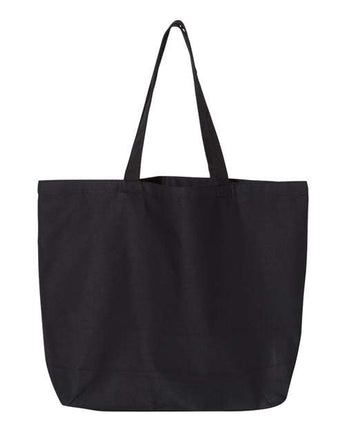 Pretreated OAD OAD108 Jumbo Tote - Black