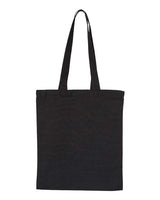 Pretreated OAD OAD117 Large Canvas Tote - Black