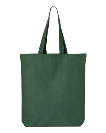 Pretreated Q-Tees QTBG 12L Economical Tote Bag - Forest