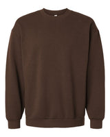 Pretreated American Apparel RF496 Unisex ReFlex Fleece Crewneck Sweatshirt - Brown