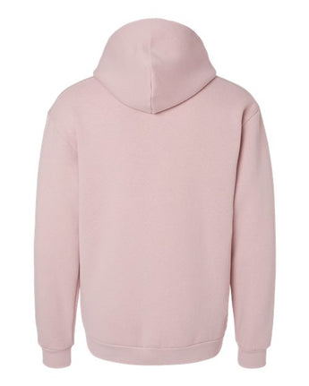 Pretreated American Apparel RF497 Unisex ReFlex Fleece Full-Zip Hoodie Sweatshirt - Blush - Back