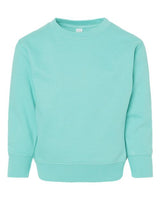 Pretreated Rabbit Skins 3317 Toddler Fleece Crewneck Sweatshirt - Chill