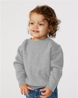 Pretreated Rabbit Skins 3317 Toddler Fleece Crewneck Sweatshirt - Lifestyle