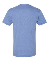 Pretreated American Apparel TR401 Unisex Triblend Track Tee - Athletic Blue - Back