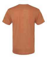 Pretreated American Apparel TR401 Unisex Triblend Track Tee - Tri-Rust - Back