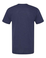 Pretreated American Apparel TR401 Unisex Triblend Track Tee - Tri-Indigo - Back