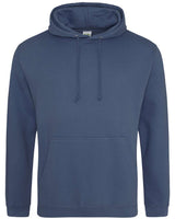 Pretreated AWDis JHA001 Unisex College Hooded Sweatshirt - Airforce Blue