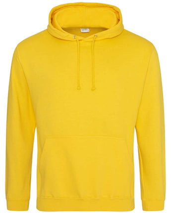 Pretreated AWDis JHA001 Unisex College Hooded Sweatshirt - Gold