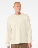 Pretreated BELLA+CANVAS 3511 6oz Heavyweight Long Sleeve Tee - Natural