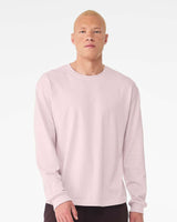 Pretreated BELLA+CANVAS 3511 6oz Heavyweight Long Sleeve Tee - Soft Pink