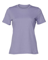 Pretreated BELLA+CANVAS 6400 Women's Relaxed Jersey Tee - Dark Lavender