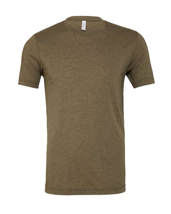 Pretreated BELLA+CANVAS 3413 Unisex Triblend Tee - Olive