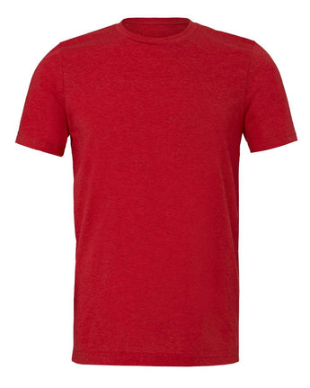 Pretreated BELLA+CANVAS 3413 Unisex Triblend Tee - Solid Red