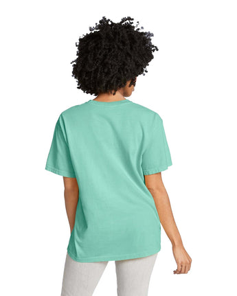 Pretreated Comfort Colors 1717 Garment-Dyed Heavyweight T-Shirt Back View