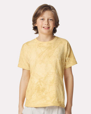 Pretreated Comfort Colors 1745Y Colorblast Youth Heavyweight T-Shirt - Citrine