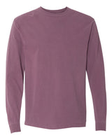Pretreated Comfort Colors 6014 Garment-Dyed Heavyweight Long Sleeve T-Shirt - Berry
