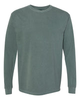 Pretreated Comfort Colors 6014 Garment-Dyed Heavyweight Long Sleeve T-Shirt - Spruce