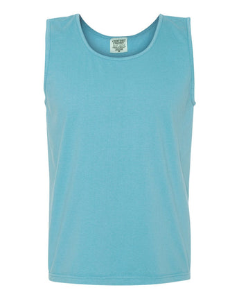 Pretreated Comfort Colors 9360 Garment-Dyed Heavyweight Tank Top - Lagoon Blue