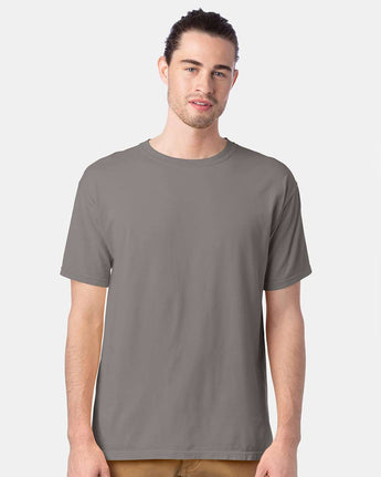 Pretreated ComfortWash GDH100 Garment-Dyed T-Shirt - Concrete Grey