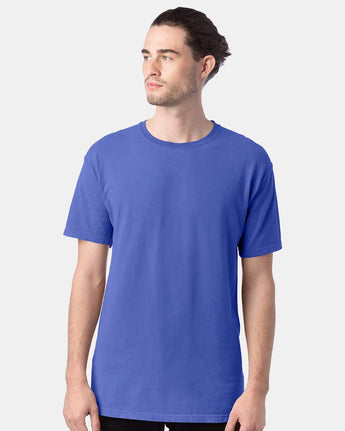 Pretreated ComfortWash GDH100 Garment-Dyed T-Shirt - Deep Forte Blue