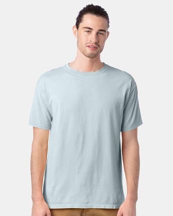 Pretreated ComfortWash GDH100 Garment-Dyed T-Shirt - Soothing Blue