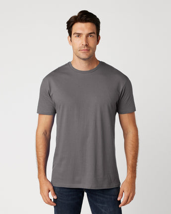 Pretreated Cotton Heritage M1045 Tubular T-Shirt - Cool Grey