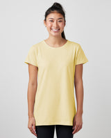 Pretreated Enza 02479 Ladies Essential Relaxed Crew - Butter