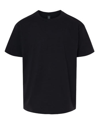 Pretreated Gildan 3000B Youth Light Cotton T-Shirt - Black