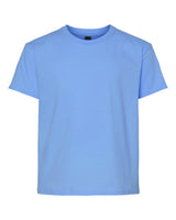 Pretreated Gildan 3000B Youth Light Cotton T-Shirt - Carolina Blue