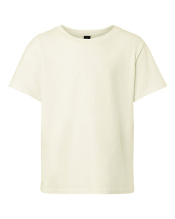 Pretreated Gildan 3000B Youth Light Cotton T-Shirt - Off White