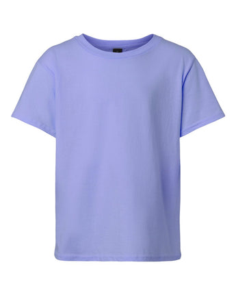 Pretreated Gildan 3000B Youth Light Cotton T-Shirt - Violet