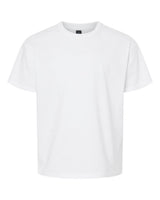Pretreated Gildan 3000B Youth Light Cotton T-Shirt - White