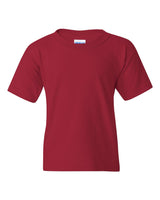 Pretreated Gildan 5000B Youth Heavy Cotton T-Shirt - Cardinal