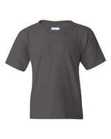 Pretreated Gildan 5000B Youth Heavy Cotton T-Shirt - Charcoal