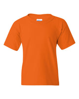 Pretreated Gildan 5000B Youth Heavy Cotton T-Shirt - Safety Orange