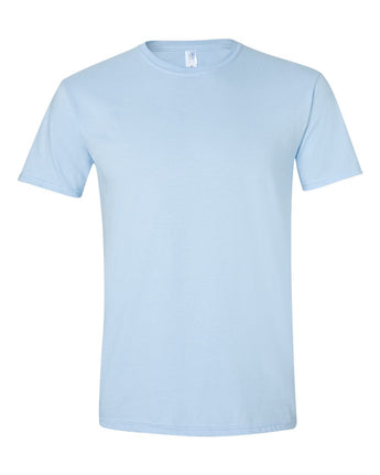 Pretreated Gildan 64000 Softstyle T-Shirt - Light Blue