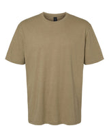 Pretreated Gildan 64000CVC Softstyle CVC T-Shirt - Dune Mist