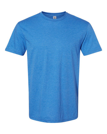 Pretreated Gildan 64000CVC Softstyle CVC T-Shirt - Royal Mist