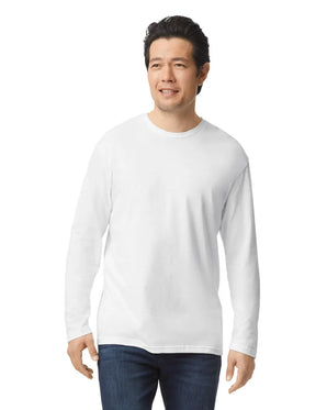 Pretreated Gildan 64400 Unisex Softstyle Unisex Long Sleeve T-Shirt