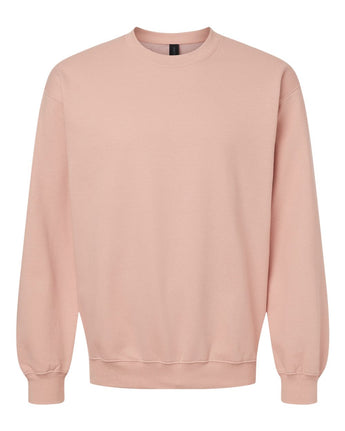 Pretreated Gildan SF000 Softstyle Midweight Crewneck Sweatshirt - Dusty Rose