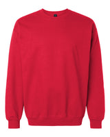 Pretreated Gildan SF000 Softstyle Midweight Crewneck Sweatshirt - Red
