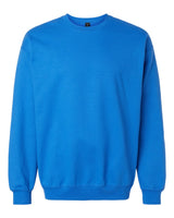 Pretreated Gildan SF000 Softstyle Midweight Crewneck Sweatshirt - Royal