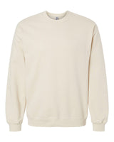 Pretreated Gildan SF000 Softstyle Midweight Crewneck Sweatshirt - Sand