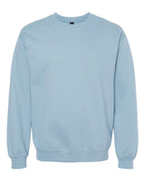 Pretreated Gildan SF000 Softstyle Midweight Crewneck Sweatshirt - Stone Blue