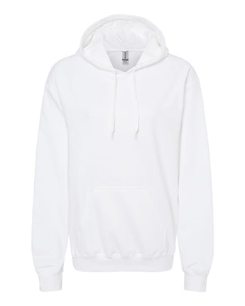 Pretreated Gildan SF500 Unisex Softstyle Hooded Sweatshirt - White