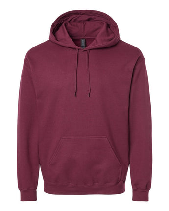 Pretreated Gildan SF500 Unisex Softstyle Hooded Sweatshirt - Maroon