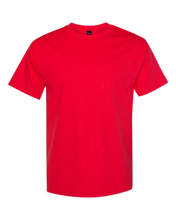 Pretreated Hanes 5180 Unisex Beefy-T T-Shirt - Athletic Red