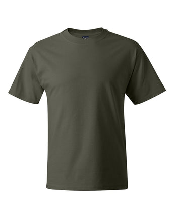 Pretreated Hanes 5180 Unisex Beefy-T T-Shirt - Fatigue Green